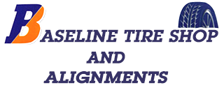 Baseline Tire Shop Logo
